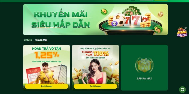 Khuyến mãi hấp dẫn là ưu điểm giúp nhà cái FM88 luôn ăn khách
