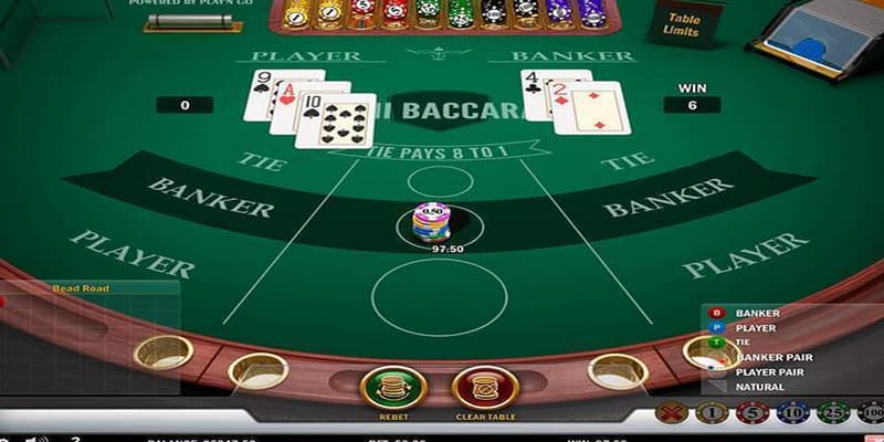 Bí kíp đánh Baccarat biết điểm dừng