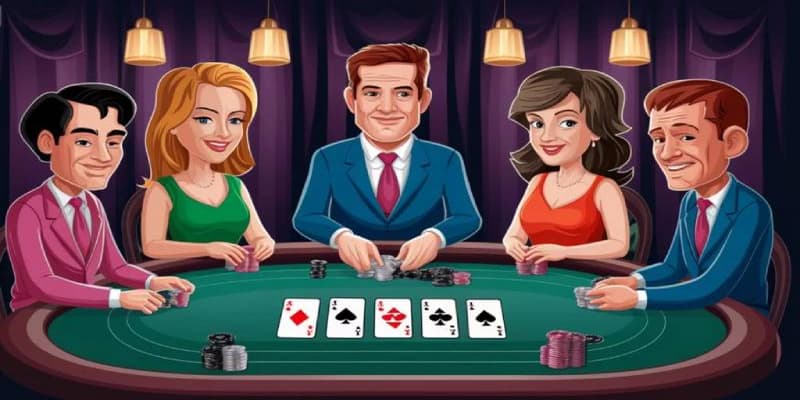 Cách chơi xì tố 7 cây từng gia đoạn