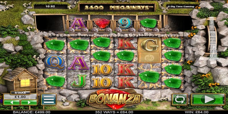 Slot game Bonanza hướng dẫn cách chơi
